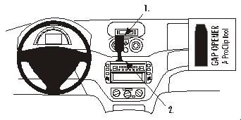 Citroen C2/C3 03-05, zentriert in der Gruppe Car-HiFi / Was passt in mein Auto / Citroën / C3 / C3 2002-2009 bei BRL (240853044)
