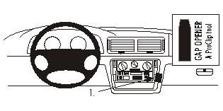 Volkswagen Passat 97-05, gewinkelt, rechts in der Gruppe Car-HiFi / Was passt in mein Auto / Volkswagen / Passat / Passat B5 1997-2005 / Sonstiges Passat B5 1997-2005 bei BRL (240853050)