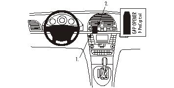 Brodit ProClip, Mercedes Benz E-Class, Coupé/Sedan/Stationwagon 02-09 in der Gruppe Car-HiFi / Was passt in mein Auto / Mercedes / E-Klasse / E-Klasse 2002-2009 W211 bei BRL (240853075)
