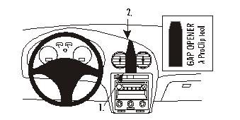 Seat Cordoba 03-09/Seat Ibiza 02-08, zentriert in der Gruppe Car-HiFi / Was passt in mein Auto / Seat / Ibiza / Ibiza 2002-2008 bei BRL (240853080)