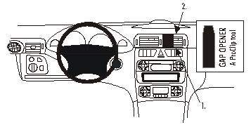 Mercedes Benz C-Klasse 00-06, Winkelmontage, Hoch in der Gruppe Car-HiFi / Was passt in mein Auto / Mercedes / C-Klasse / C-Klasse 2001-2007 W203 bei BRL (240853090)