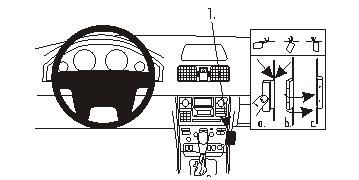 Volvo XC90 02-14, Abgewinkelt in der Gruppe Car-HiFi / Was passt in mein Auto / Volvo / Volvo XC90 / Volvo XC90 2003-2014 bei BRL (240853172)