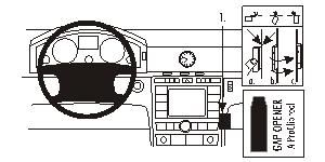 ProClip Monteringsbygel Volkswagen Phaeton 03-10, Abgewinkelt in der Gruppe Car-HiFi / Was passt in mein Auto / Volkswagen / Phaeton / Phaeton 2008-2010 bei BRL (240853180)