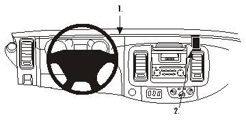 Renault Trafic 02-10, Abgewinkelt in der Gruppe Car-HiFi / Was passt in mein Auto / Renault / Trafic / Trafic 2001-2014 bei BRL (240853199)