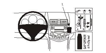 Honda Accord 03-07, Abgewinkelt in der Gruppe Car-HiFi / Was passt in mein Auto / Honda / Accord / Accord 2003-2008 bei BRL (240853200)