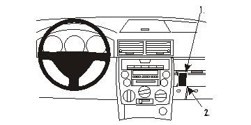 Mazda 2 03-07, Abgewinkelt in der Gruppe Car-HiFi / Was passt in mein Auto / Mazda / Mazda 2 / Mazda 2 2001-2006 bei BRL (240853259)