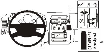 Brodit ProClip, Volkswagen Touran 03-15 in der Gruppe Car-HiFi / Was passt in mein Auto / Volkswagen / Touran / Touran 2003-2010 bei BRL (240853266)