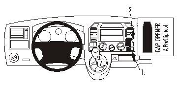 Volkswagen Caravelle 04-09, Abgewinkelt in der Gruppe Car-HiFi / Was passt in mein Auto / Volkswagen / Transporter / Transporter T5 2003-2009 / Sonstiges Transporter T5 2003-2009 bei BRL (240853277)