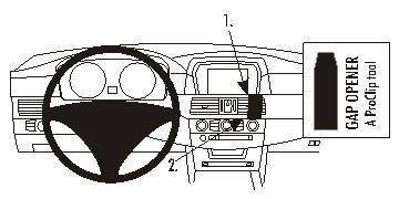 BMW 520-545/M5 E60, E61 04-10, Winkelmontage in der Gruppe Car-HiFi / Was passt in mein Auto / BMW / BMW 5 Serie / BMW E60/E61 2004-2011 / Sonstiges E60/E61 2004-2011 bei BRL (240853282)