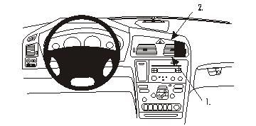 Volvo V70 00-08, Winkelmontage, Hoch in der Gruppe Car-HiFi / Was passt in mein Auto / Volvo / Volvo XC70 / Volvo XC70 2004-2007 / Sonstiges XC70 2004-2007 bei BRL (240853295)