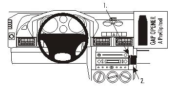 Brodit ProClip, Land Rover Freelander 04-06 in der Gruppe Car-HiFi / Was passt in mein Auto / Land Rover / Freelander bei BRL (240853373)