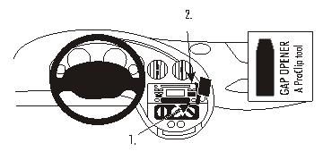 Ford Ka 97-08, Winklig in der Gruppe Car-HiFi / Was passt in mein Auto / Ford / Ka / Ka 2000-2009 bei BRL (240853421)