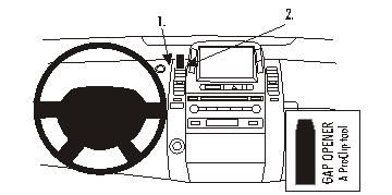 Toyota Prius 04-09, Zentriert in der Gruppe Car-HiFi / Was passt in mein Auto / Toyota / Prius / Prius 2004-2009 bei BRL (240853437)