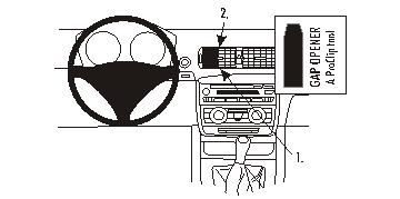 BMW 1 E81/E82/E87/E88 05-11, Zentriert in der Gruppe Car-HiFi / Was passt in mein Auto / BMW / BMW 1 Serie / BMW E81/E82/E87/E88 2007-2012 bei BRL (240853523)
