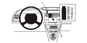 Citroen C4 05-10, Zentriert, Navigationsbildschirm in der Gruppe Car-HiFi / Was passt in mein Auto / Citroën / C4 / C4 2004-2010 bei BRL (240853534)