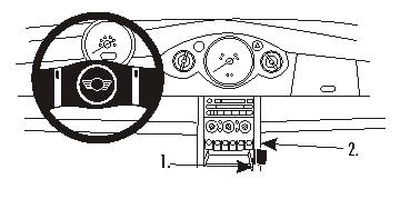 Brodit ProClip, Mini Cooper/Cooper Convertible 01-07 in der Gruppe Car-HiFi / Was passt in mein Auto / Mini / Mini Cooper / Mini Cooper R56 2006-2014 bei BRL (240853580)
