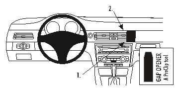 BMW 316-330/E90/E91/E92/E93 05-12, angewinkelt in der Gruppe Car-HiFi / Was passt in mein Auto / BMW / BMW 3 Serie / BMW E90/E91/E92/E93 2005-2011 / Sonstiges BMW E90/E91/E92/E93 2005-2011 bei BRL (240853599)