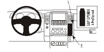 Nissan Navara 06-10, angewinkelt in der Gruppe Car-HiFi / Was passt in mein Auto / Nissan / Navara / Navara 2004-2014 bei BRL (240853614)