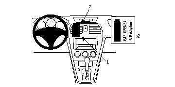 Subaru Impreza 05-07, mittig in der Gruppe Car-HiFi / Was passt in mein Auto / Subaru / Impreza bei BRL (240853615)
