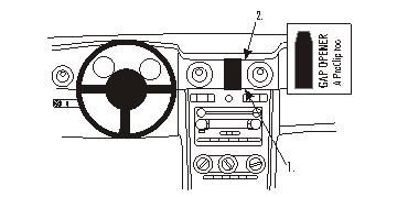 Ford Mustang 05-09, mittig in der Gruppe Car-HiFi / Was passt in mein Auto / Ford / Mustang / Mustang 1994-2004 bei BRL (240853626)