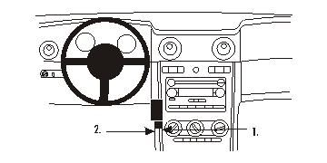 Ford Mustang 05-09, mittig, niedrig in der Gruppe Car-HiFi / Was passt in mein Auto / Ford / Mustang / Mustang 1994-2004 bei BRL (240853627)