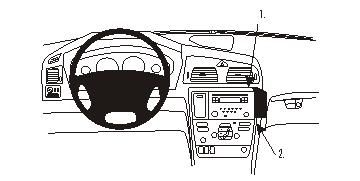 Volvo V70 05-08, angewinkelt hoch, Holzpaneel in der Gruppe Car-HiFi / Was passt in mein Auto / Volvo / Volvo XC70 / Volvo XC70 2004-2007 / Sonstiges XC70 2004-2007 bei BRL (240853650)