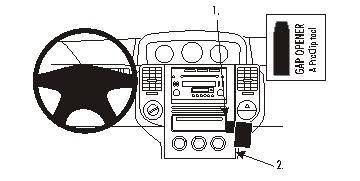 Nissan X-Trail 04-07, angewinkelt, niedrig in der Gruppe Car-HiFi / Was passt in mein Auto / Nissan / X-trail bei BRL (240853653)