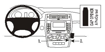Brodit ProClip, Mercedes Benz B-Class 05-11 in der Gruppe Car-HiFi / Was passt in mein Auto / Mercedes / B-Klasse / B-Klasse 2006-2011 bei BRL (240853661)