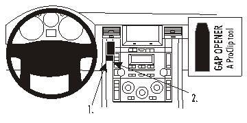 Landrover Range Rover Sport 05-09, mittig in der Gruppe Car-HiFi / Was passt in mein Auto / Land Rover / Range Rover bei BRL (240853665)