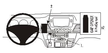 Honda FR-V 05-11, mittig in der Gruppe Car-HiFi / Was passt in mein Auto / Honda / CR-V / CR-V 2007-2011 bei BRL (240853667)