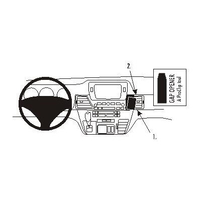 Honda FR-V 05-11, angewinkelt in der Gruppe Car-HiFi / Was passt in mein Auto / Honda / CR-V / CR-V 2007-2011 bei BRL (240853668)
