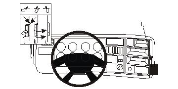 Brodit ProClip, Scania R-series 05-17 in der Gruppe Car-HiFi / Was passt in mein Auto / Scania / R-Serie / R-Serie 2004-2016 bei BRL (240853674)