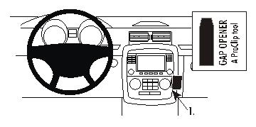 Brodit ProClip, Mercedes Benz R-Class 06-14 in der Gruppe Car-HiFi / Was passt in mein Auto / Mercedes / R-Klasse bei BRL (240853681)