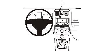 Volkswagen Golf V Variant 07-09, Center in der Gruppe Car-HiFi / Was passt in mein Auto / Volkswagen / Jetta / Jetta 2005-2010 / Lautsprecher-Upgrade 2006-2011 bei BRL (240853689)
