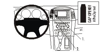 Brodit ProClip, Jeep Grand Cherokee 05-07 in der Gruppe Car-HiFi / Was passt in mein Auto / Jeep / Jeep Grand Cherokee bei BRL (240853698)