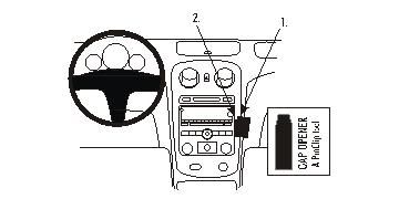 ProClip Montagebügel Chevrolet HHR 06-12, Winklig in der Gruppe Car-HiFi / Was passt in mein Auto / Chevrolet bei BRL (240853700)