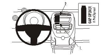 Citroen C1 06-14, Zentriert in der Gruppe Car-HiFi / Was passt in mein Auto / Peugeot / Peugeot 107 / Peugeot 107 2005-2014 bei BRL (240853716)