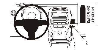 Citroen C1 06-14, Winklig in der Gruppe Car-HiFi / Was passt in mein Auto / Peugeot / Peugeot 107 / Peugeot 107 2005-2014 bei BRL (240853717)