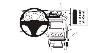 Saab 9-5 06-10, Winklig in der Gruppe Car-HiFi / Was passt in mein Auto / SAAB / 9-5 / 9-5 OG Facelift 2006-2010 / Sonstiges 9-5 OG Facelift 2006-2010 bei BRL (240853719)