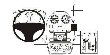 Ford Fiesta 06-08, Winklig, Hoch in der Gruppe Car-HiFi / Was passt in mein Auto / Ford / Fiesta / Fiesta 2005-2008 bei BRL (240853730)