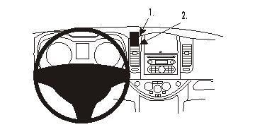 Nissan Note 06-12, Zentriert in der Gruppe Car-HiFi / Was passt in mein Auto / Nissan / Note bei BRL (240853735)