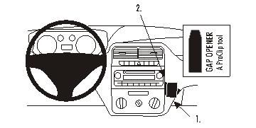Fiat Punto Grande 06-13, Winklig in der Gruppe Car-HiFi / Was passt in mein Auto / Fiat / Grande Punto bei BRL (240853746)