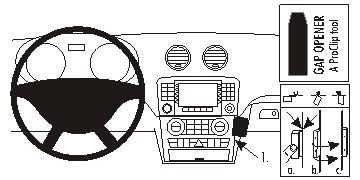 Brodit ProClip, Mercedes Benz GL-Class 06-12 in der Gruppe Car-HiFi / Was passt in mein Auto / Mercedes / GL bei BRL (240853851)
