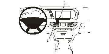 Brodit ProClip, Mercedes Benz S-Class 06-13 in der Gruppe Car-HiFi / Was passt in mein Auto / Mercedes / S-Klasse bei BRL (240853852)