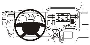 Ford Transit 07-13, Angled in der Gruppe Car-HiFi / Was passt in mein Auto / Ford / Transit Connect / Transit Connect 2002-2013 bei BRL (240853905)