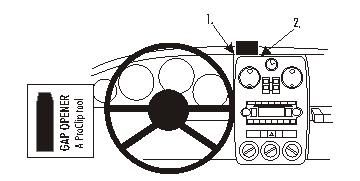 Chrysler PT Cruiser 06-10, Zentriert in der Gruppe Car-HiFi / Was passt in mein Auto / Chrysler / Chrysler PT Cruiser bei BRL (240853913)