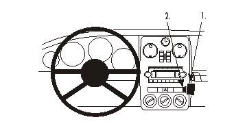 Chrysler PT Cruiser 06-10, Angled in der Gruppe Car-HiFi / Was passt in mein Auto / Chrysler / Chrysler PT Cruiser bei BRL (240853914)