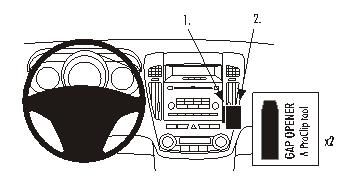 Kia Ceed 07-09, Angled in der Gruppe Car-HiFi / Was passt in mein Auto / Kia / Ceed / Ceed 2006-2009 / Sonstiges Ceed 2006-2009 bei BRL (240853959)