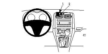 Toyota Auris 07-12, Zentriert in der Gruppe Car-HiFi / Was passt in mein Auto / Toyota / Auris / Auris 2006-2012 bei BRL (240853984)