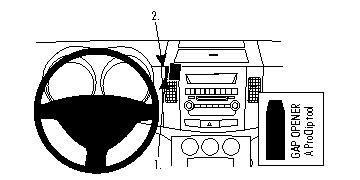 Citroen C-Crosser 07-13, Zentriert in der Gruppe Car-HiFi / Was passt in mein Auto / Mitsubishi / Outlander / Outlander 2007-2013 bei BRL (240854000)